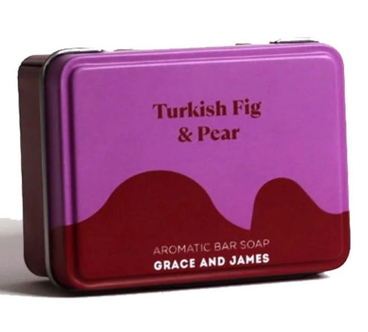 Grace and James Bloom Collection Bar Soap, Turkish Fig & Pear