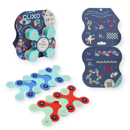 Clixo Tiny & Mighty Marine Magnetic Pack, 9 pieces