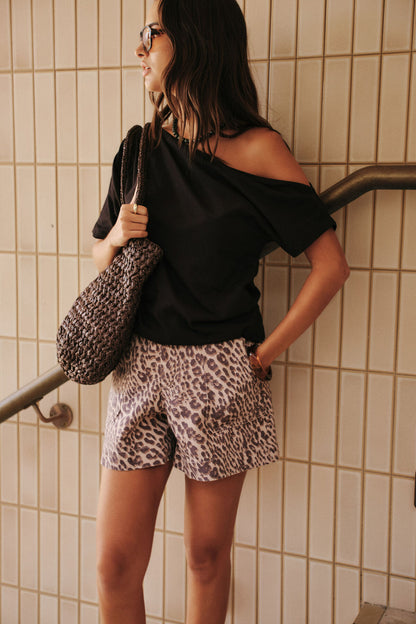 Ceres Life Gabi SS Top, Black