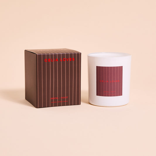 Celia Loves Candle, Santal Violet