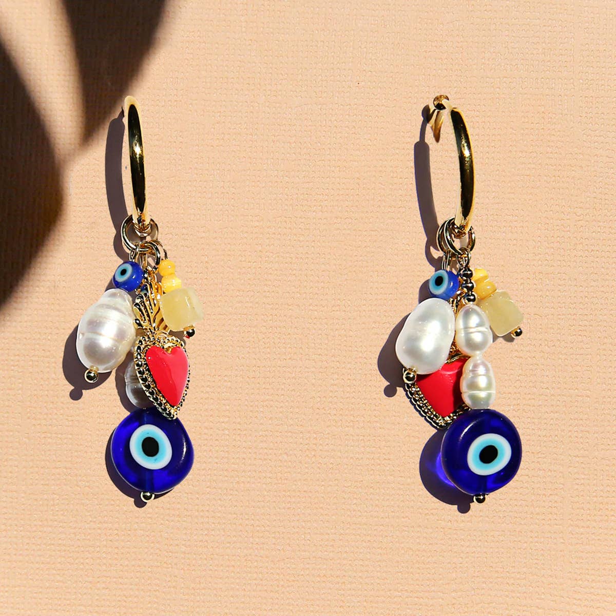 Kingston Huggie Hoop Earrings, Limoncello