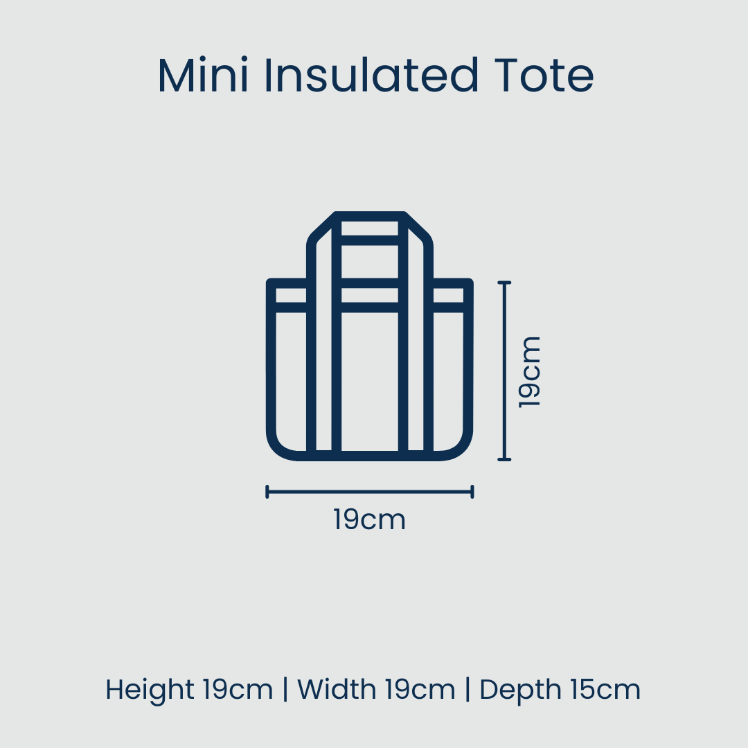 Project Ten Pty Ltd Mini Insulated Tote, Geo Floral