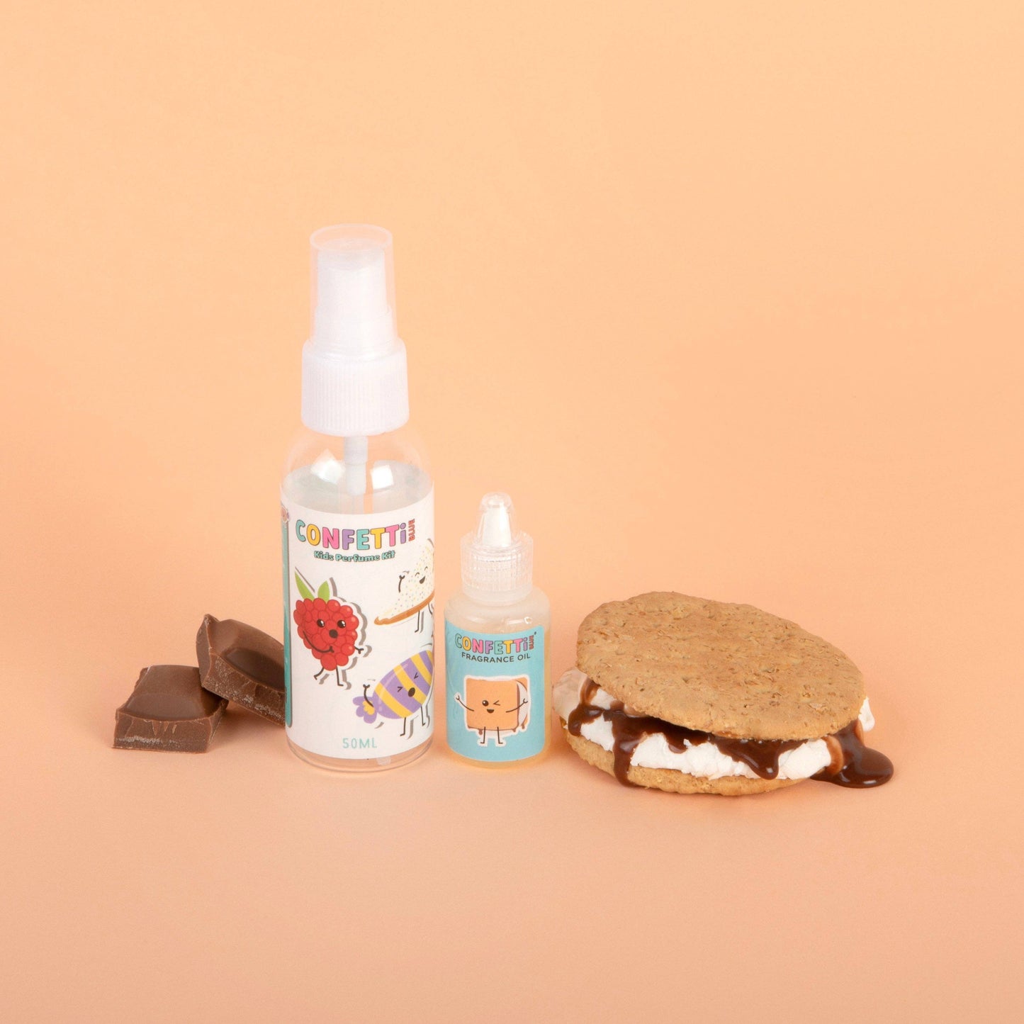 Confetti Blue Smores Mini Kids Perfume Making Kit