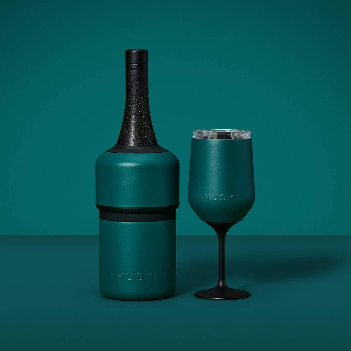 Huski Wine Tumbler, Deep Teal (Limited Release)