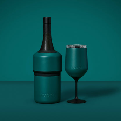 Huski Wine Tumbler, Deep Teal (Limited Release)