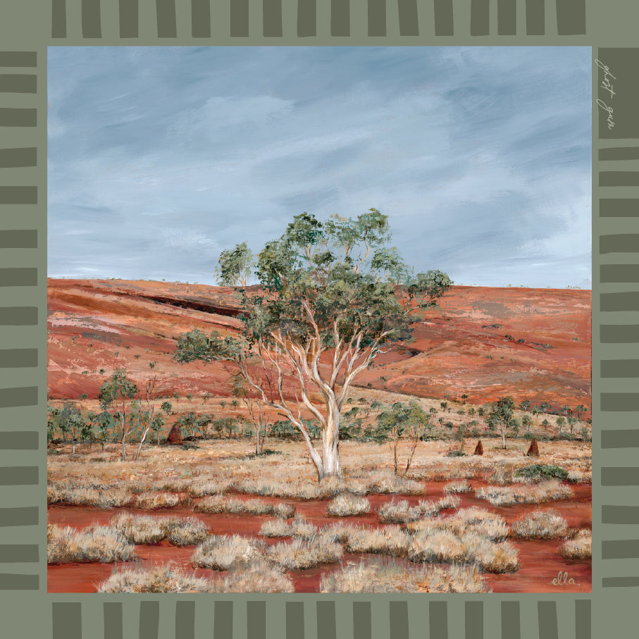 Ella Boylan Art 3 Pack Tea Towels, Inland