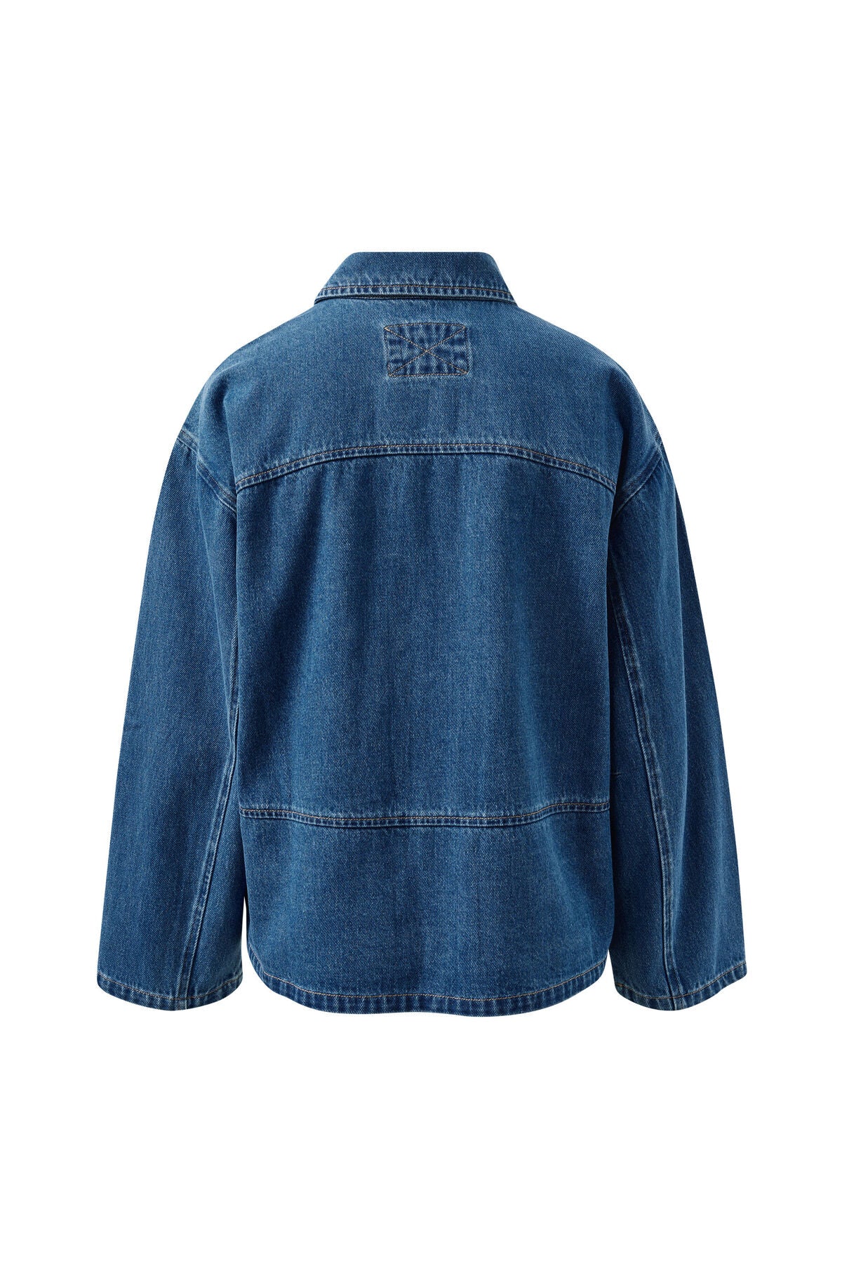 Ceres Life Ziggy Shacket, Fresh Indigo