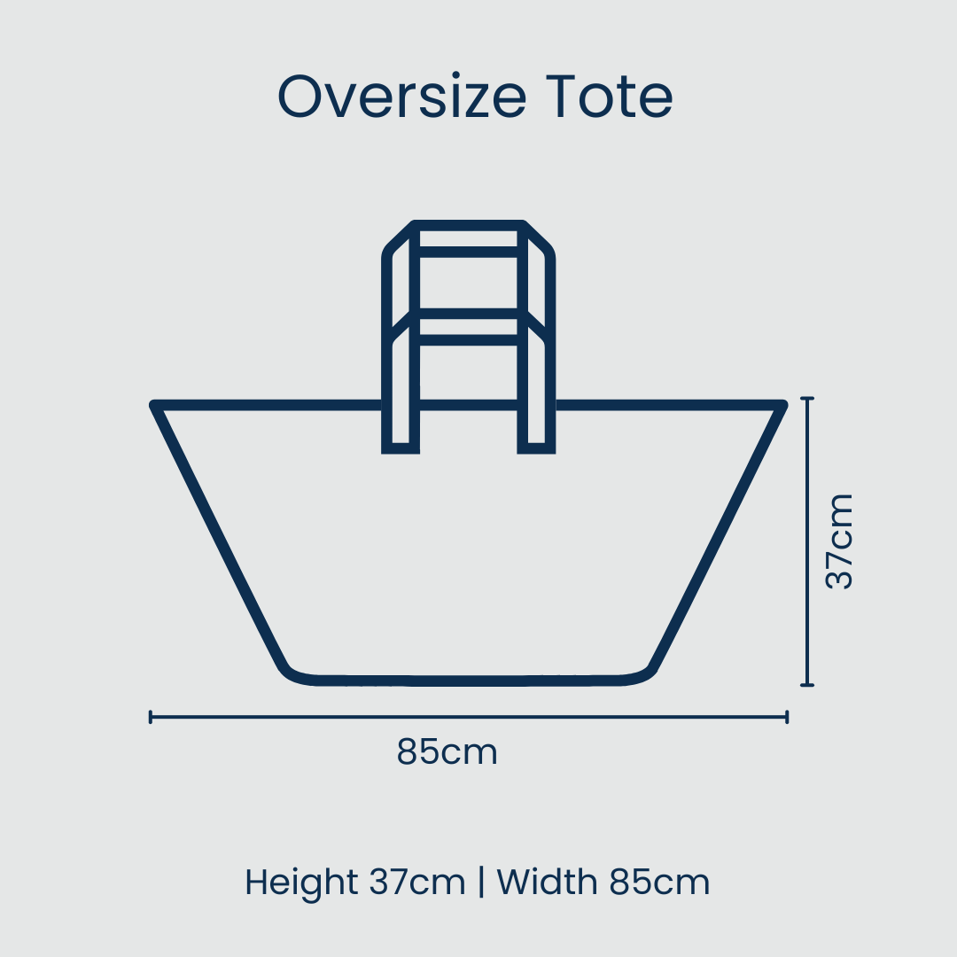 Project Ten Pty Ltd Oversized Tote, Posy