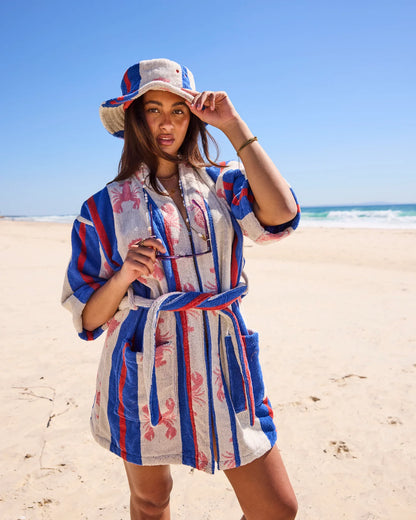 Kip & Co Terry Mini Robe, Lobster Fan Club
