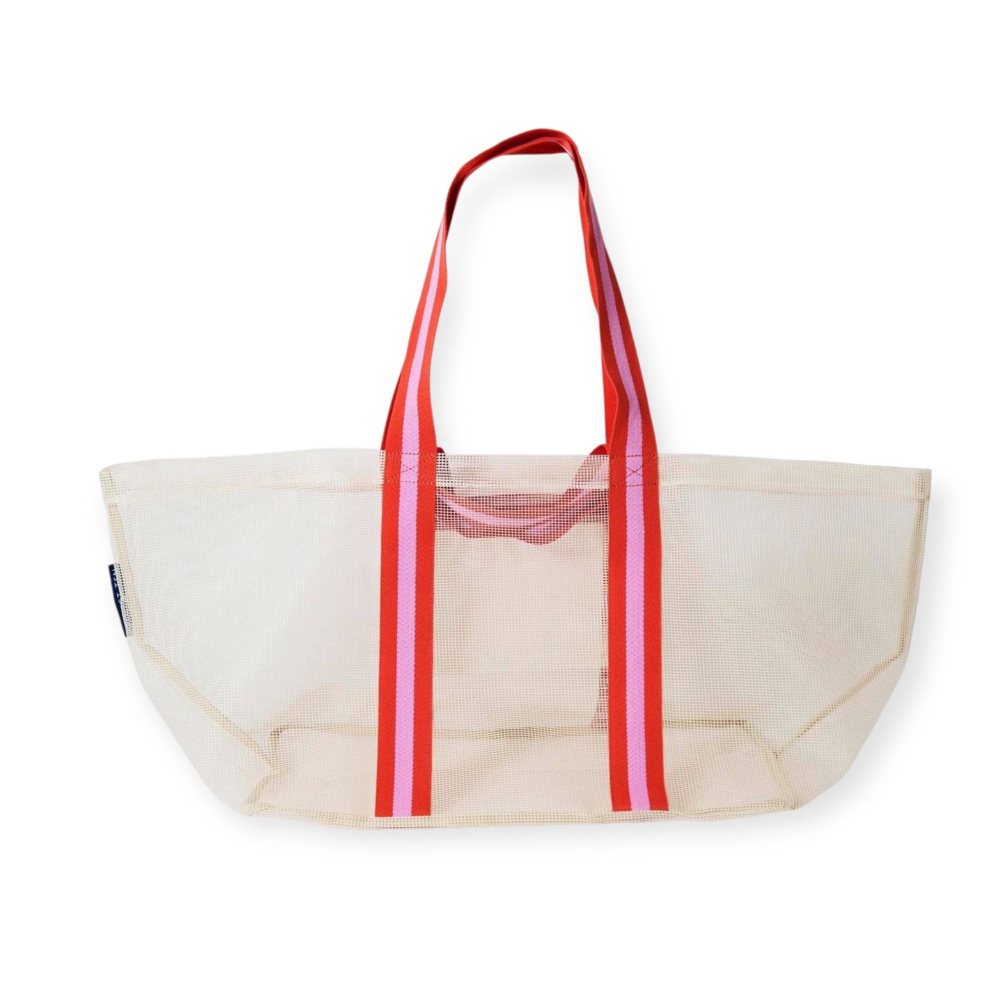 Project Ten Mesh Oversized Tote, Ecru