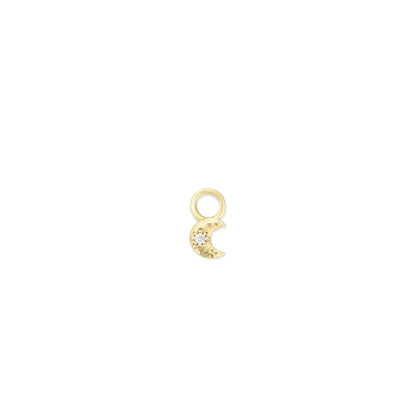 ToniMay Moon Earring Charm, Gold