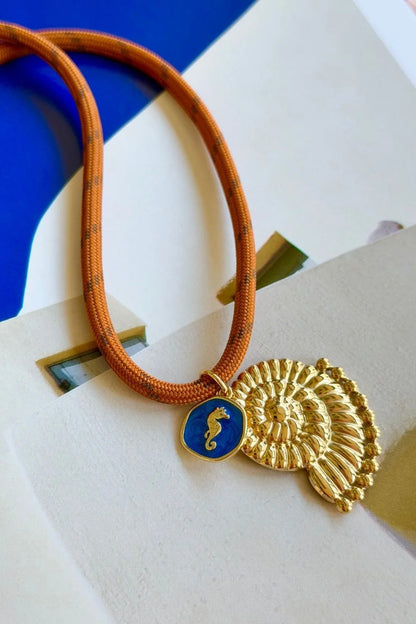 Mosk Melbourne Rope Necklace, Cavalluccio