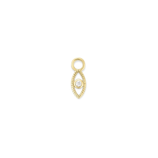ToniMay All Seeing Earring Charm, Gold
