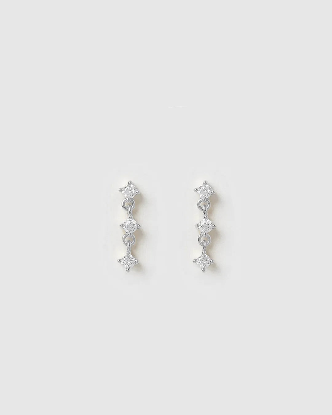 Arms Of Eve Yael Gold Earrings, Silver