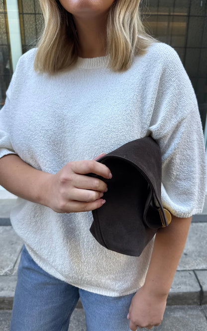 Kinney Camden Knit Tee, Ivory