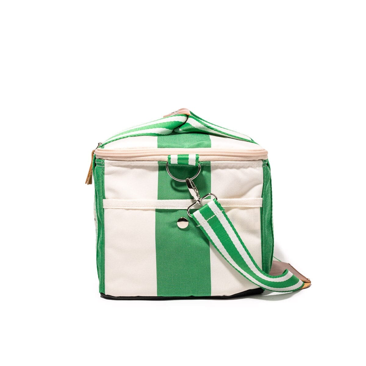Business and Pleasure The Premium Cooler Bag, Crew Canyon Green Stripe