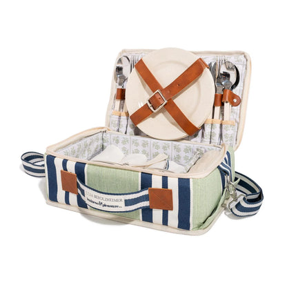 Business and Pleasure The Picnic Set, Julia Berolzheimer collab with Green Stripes