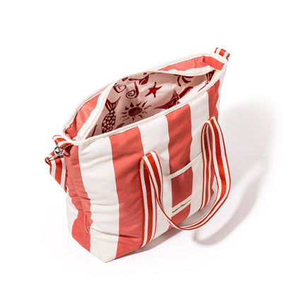 Business and Pleasure The Cooler Tote, Crew Le Sirenuse Stripe