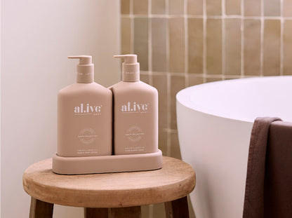 Al.ive DUO 500ml, Apricot & Sweet Fig