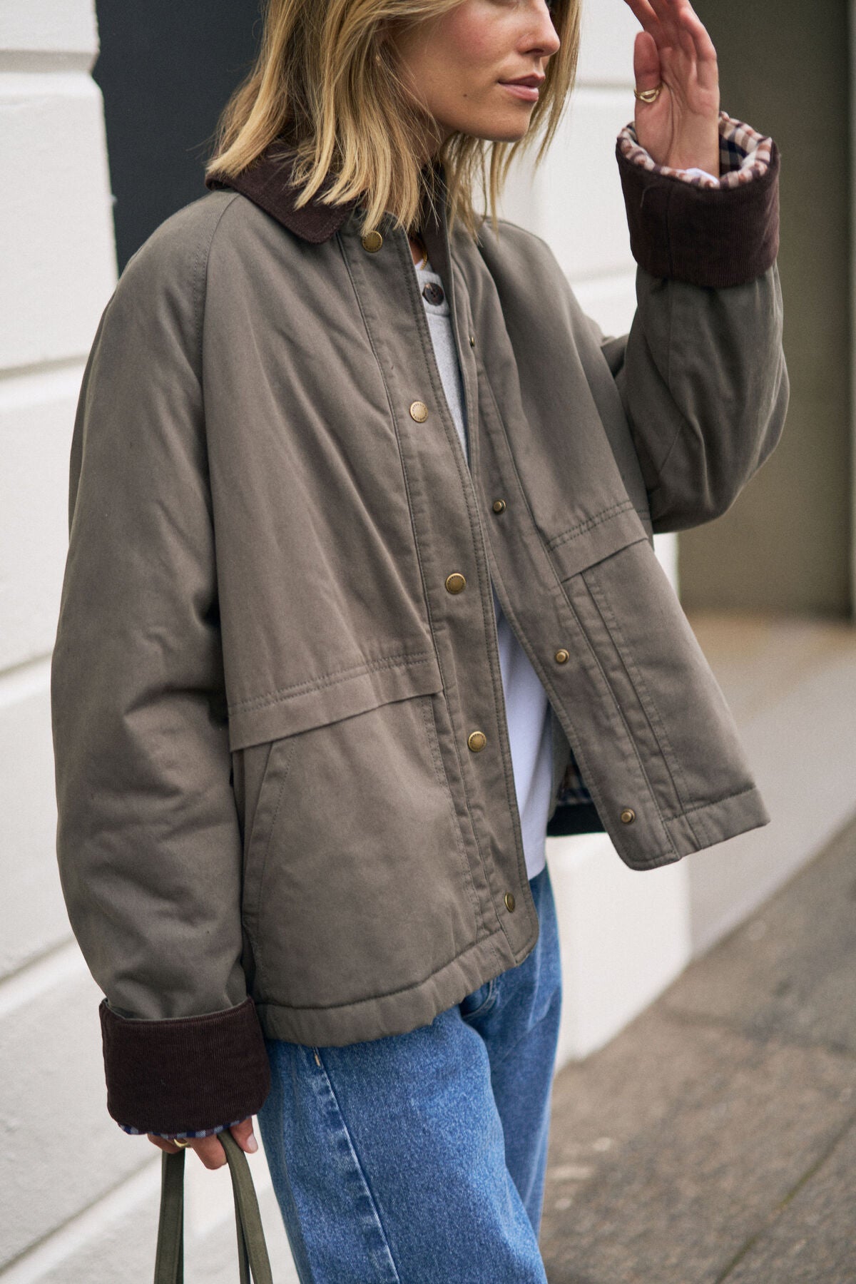 Ceres Life Blair Barn Jacket, Moss