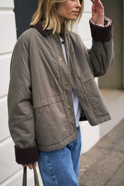 Ceres Life Blair Barn Jacket, Moss