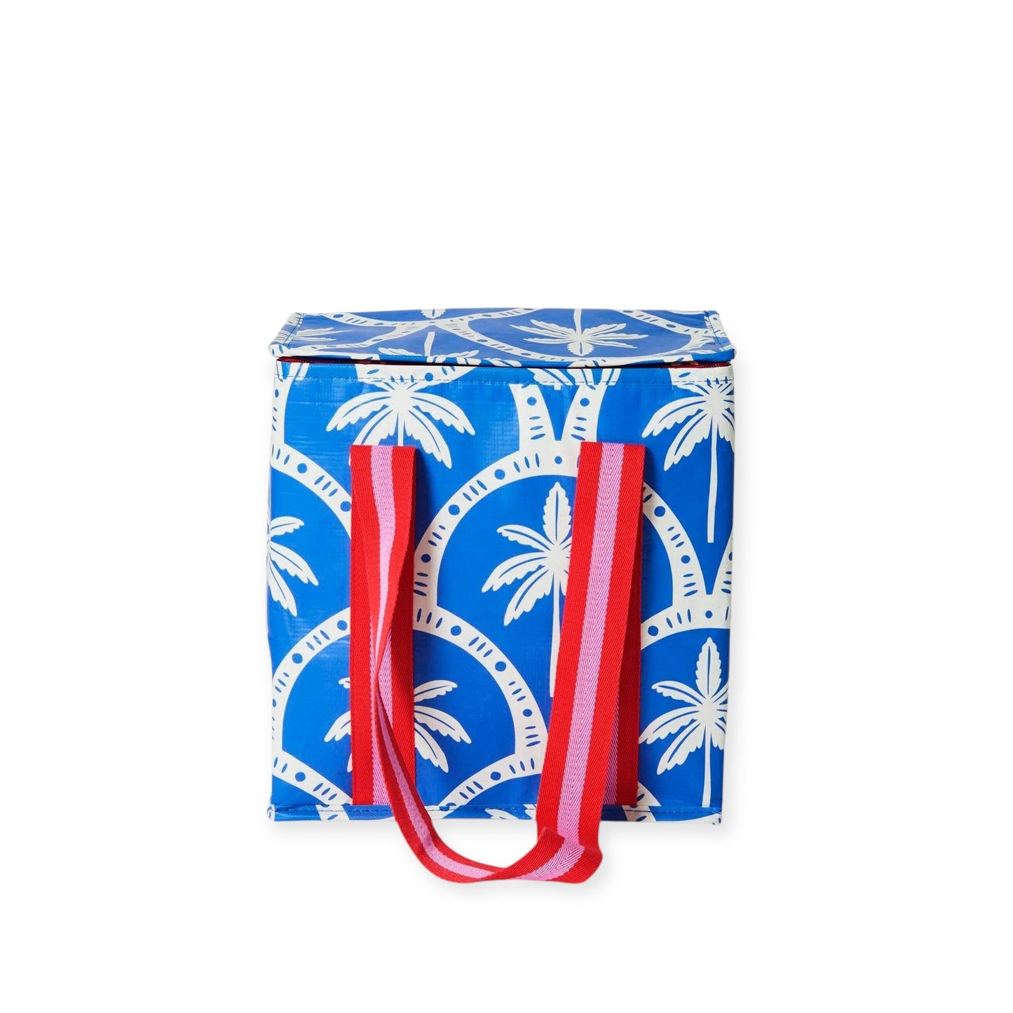 Project Ten Medium Insulated Tote, Blue Palm