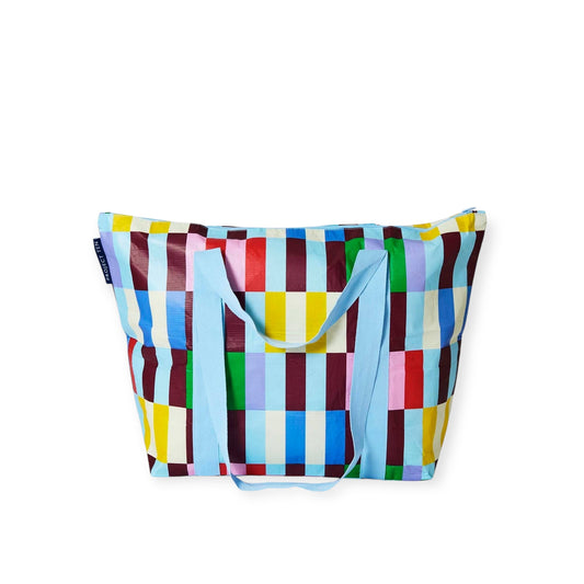 Project Ten Zip Medium Tote, Multi Stripe