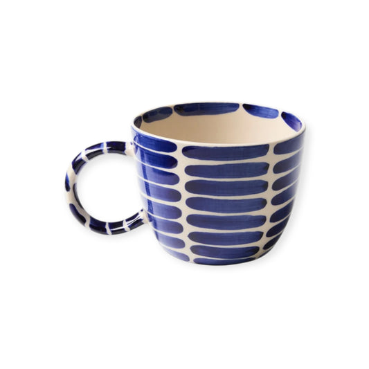 Jones & Co Chino Mug, Boss Blue Stripe