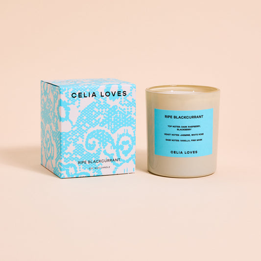 Celia Loves Candle, Ripe Blackcurrant
