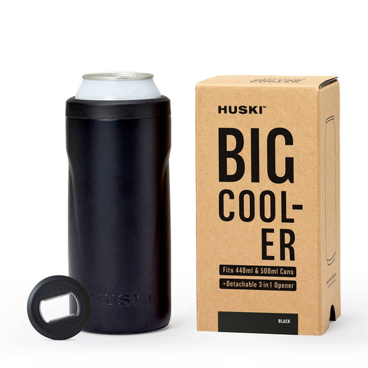 Huski Big Can Cooler, Black