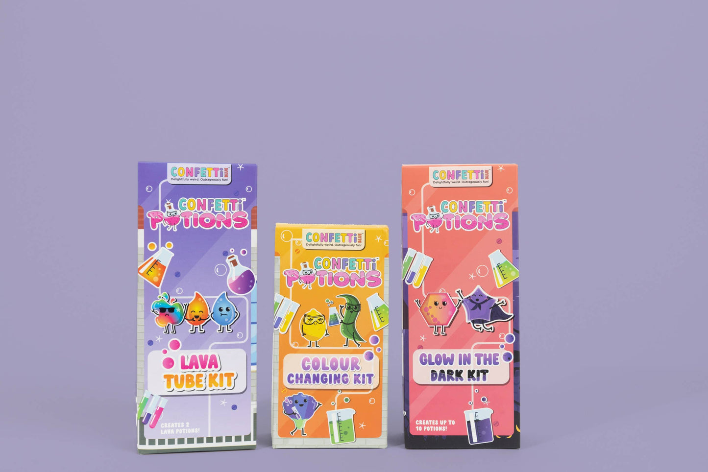 Confetti Blue Glow in the Dark Mini Potion Kit