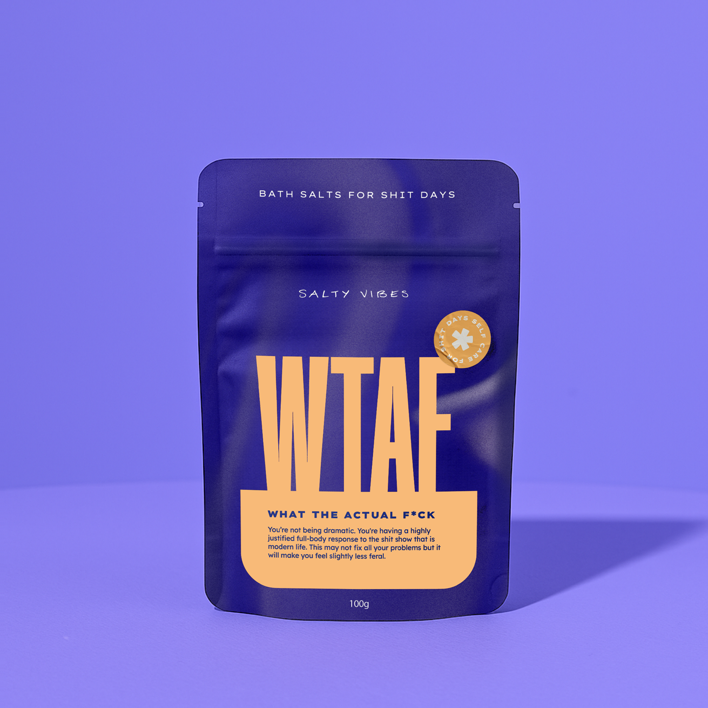 Salty Vibes 100g Bath Salts, WTAF