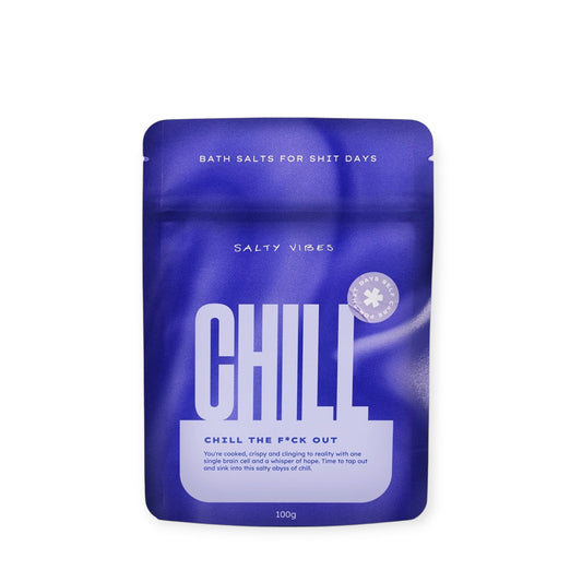 Salty Vibes 100g Bath Salts, 
Chill