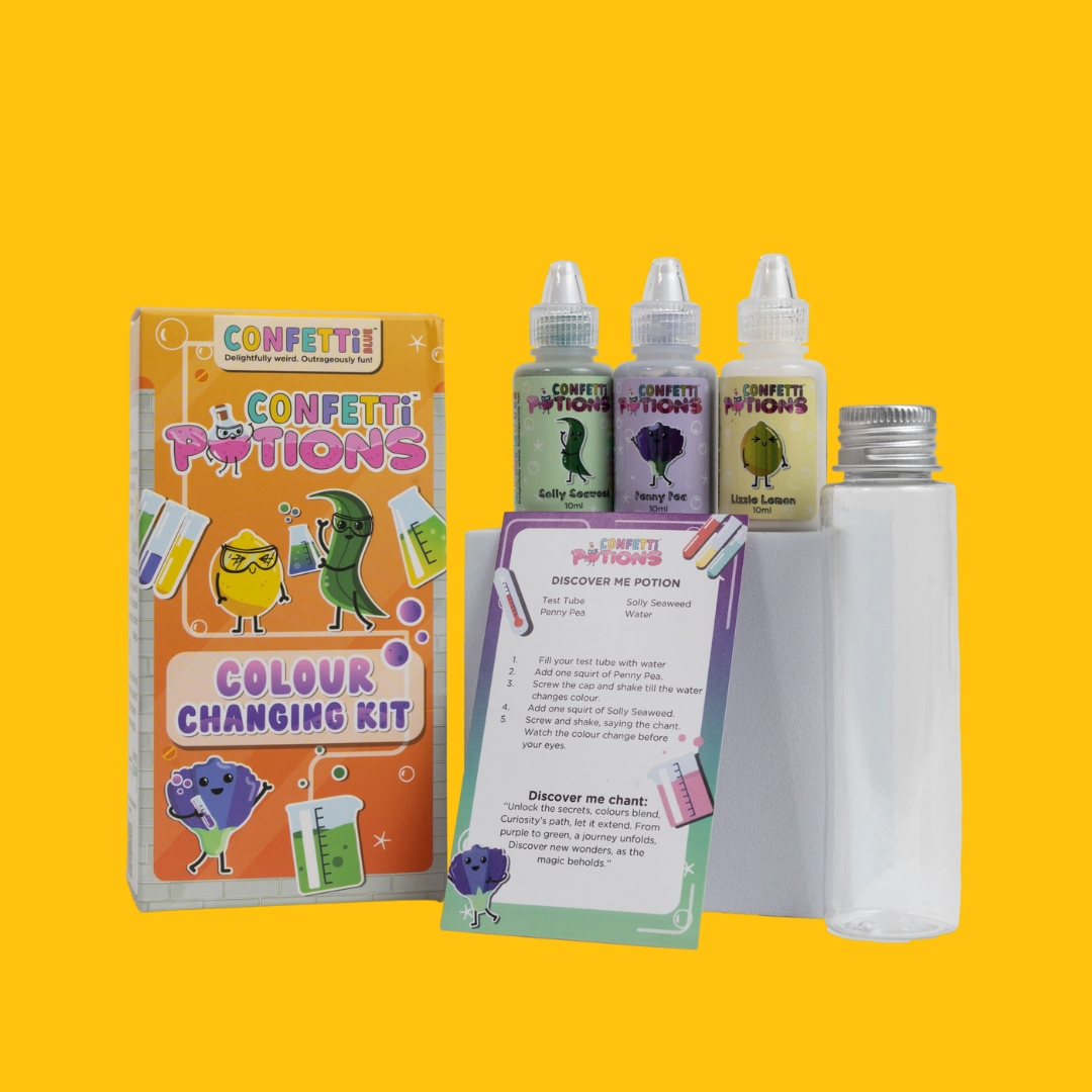 Confetti Blue Colour Changing Mini Potion Kit