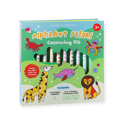 Journey Of Something Colouring Kit, Alphabet Safari