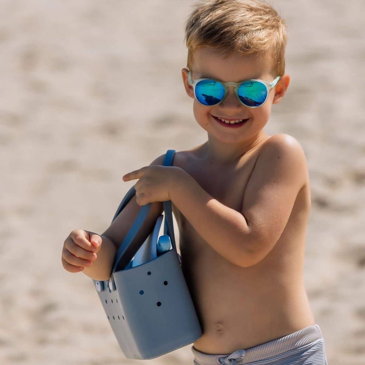 Mini Tribe Kove & Co Mini Tribe Bag, Dolphin Blue – Mr. Pelly