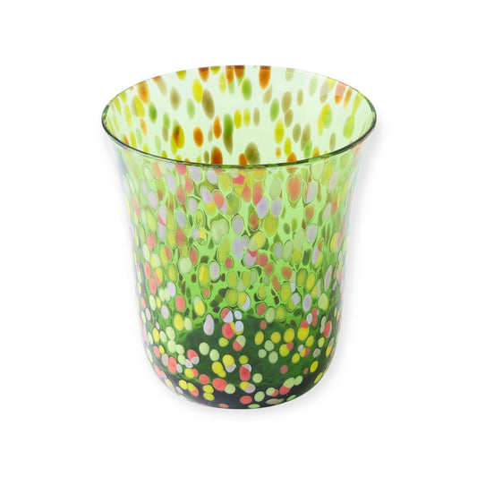 Kip & Co Garden Soiree Speckle Tumbler Glass, 2 Piece Set