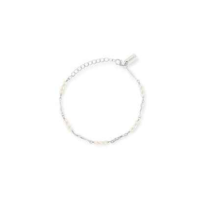 ToniMay Aphrodite Pearl Bracelet, Silver