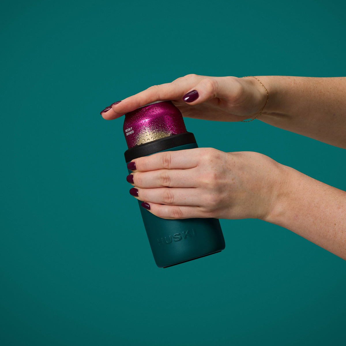 Huski Beer Cooler, Deep Teal (Limited Release)