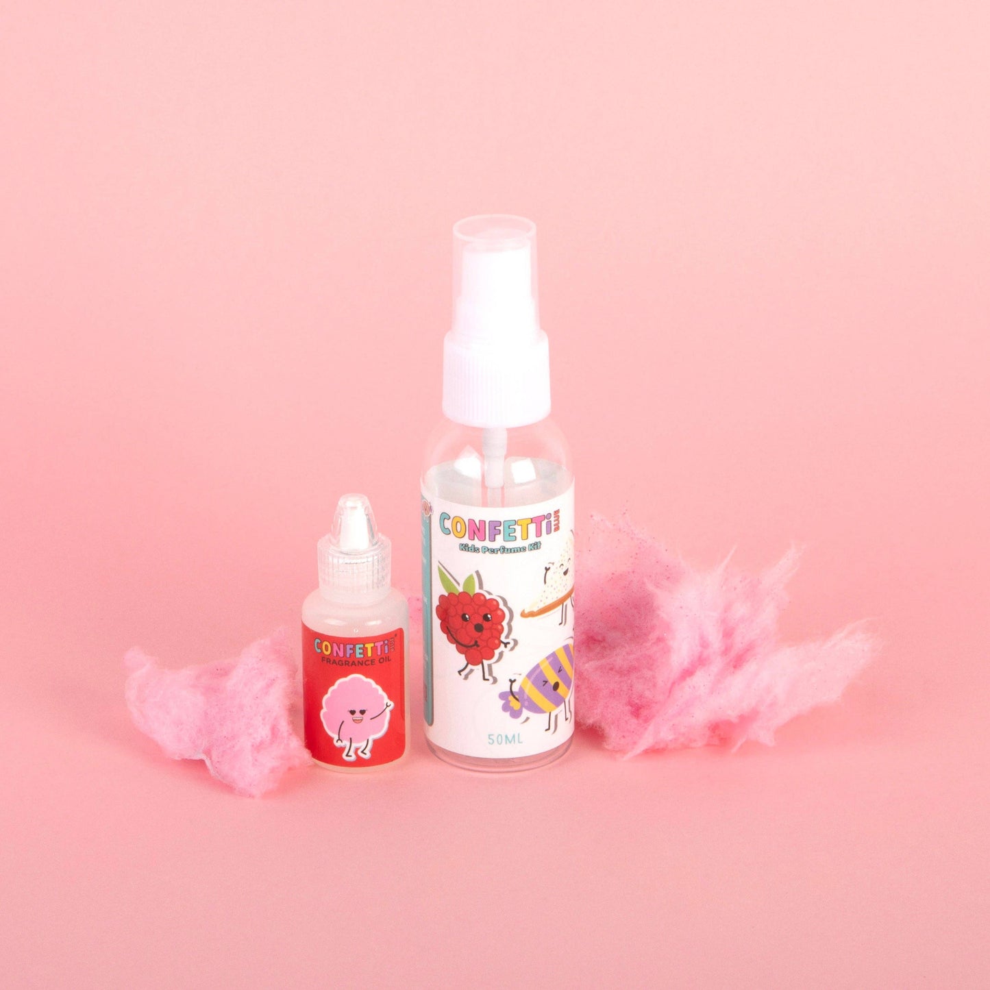 Confetti Blue Cotton Candy Mini Perfume Making Kit