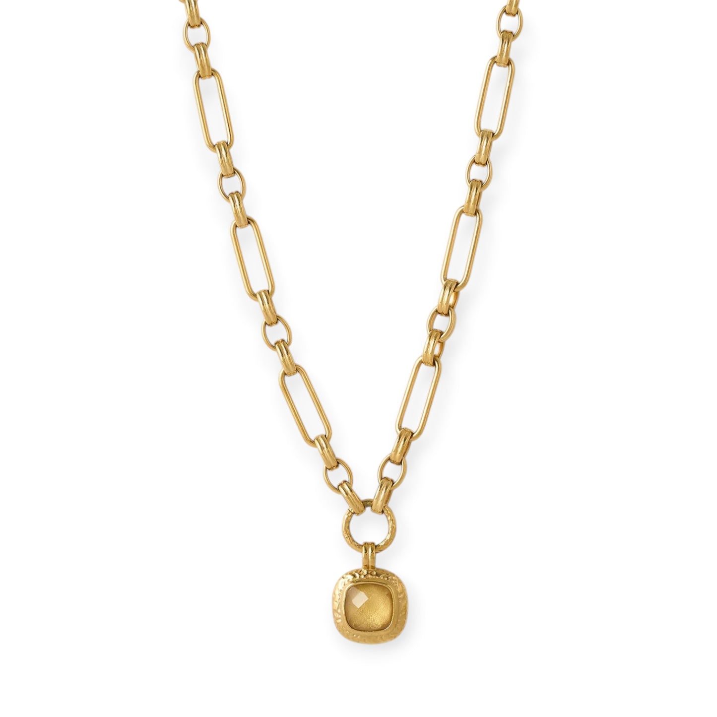 Arms Of Eve Mason Necklace, Gold & Citron