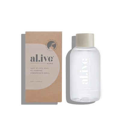 Al.ive All Purpose Concentrate Refill, Apple & White Musk