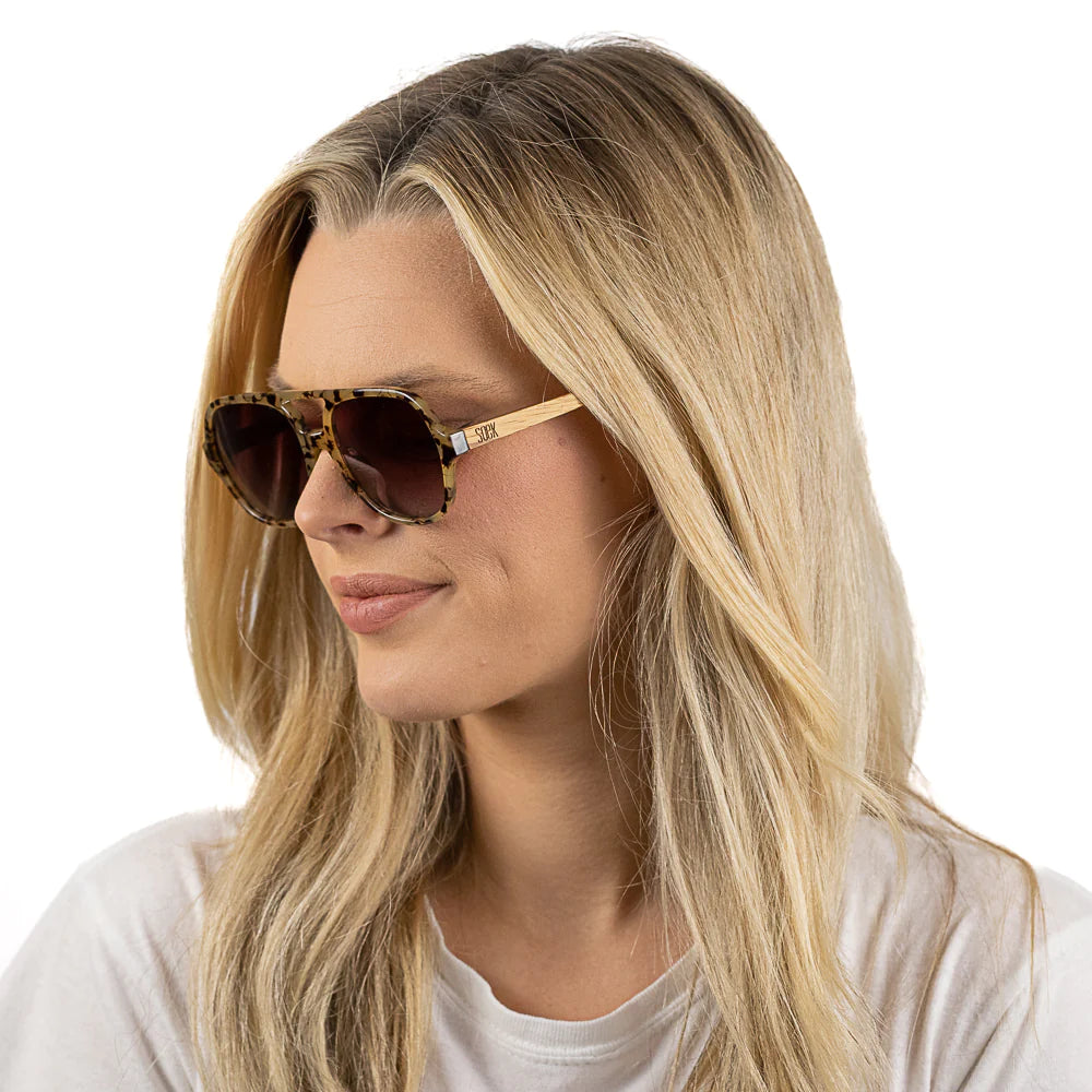 Soek Billy Sunglasses, Opal Tortoiseshell