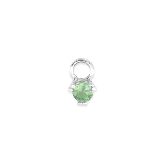 ToniMay Orb Apatite Earring Charm, Silver
