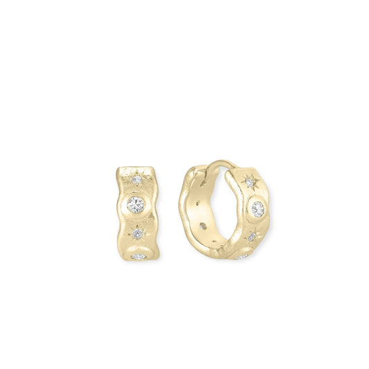 ToniMay Cosmic Hoops, Gold