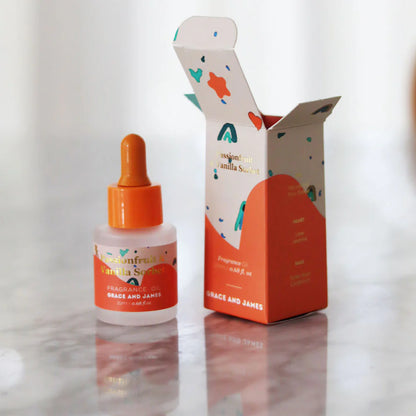 Grace and James Bloom Collection Felt Air Freshener, Passionfruit & Vanilla Sorbet