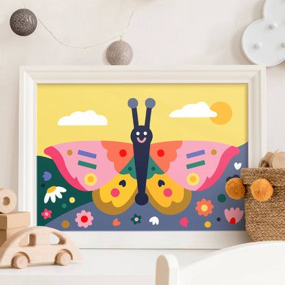 Journey Of Something Kids Paint by Numbers, Spring Wings
