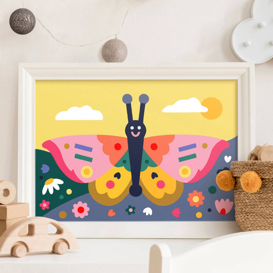 Journey Of Something Kids Paint by Numbers, Spring Wings