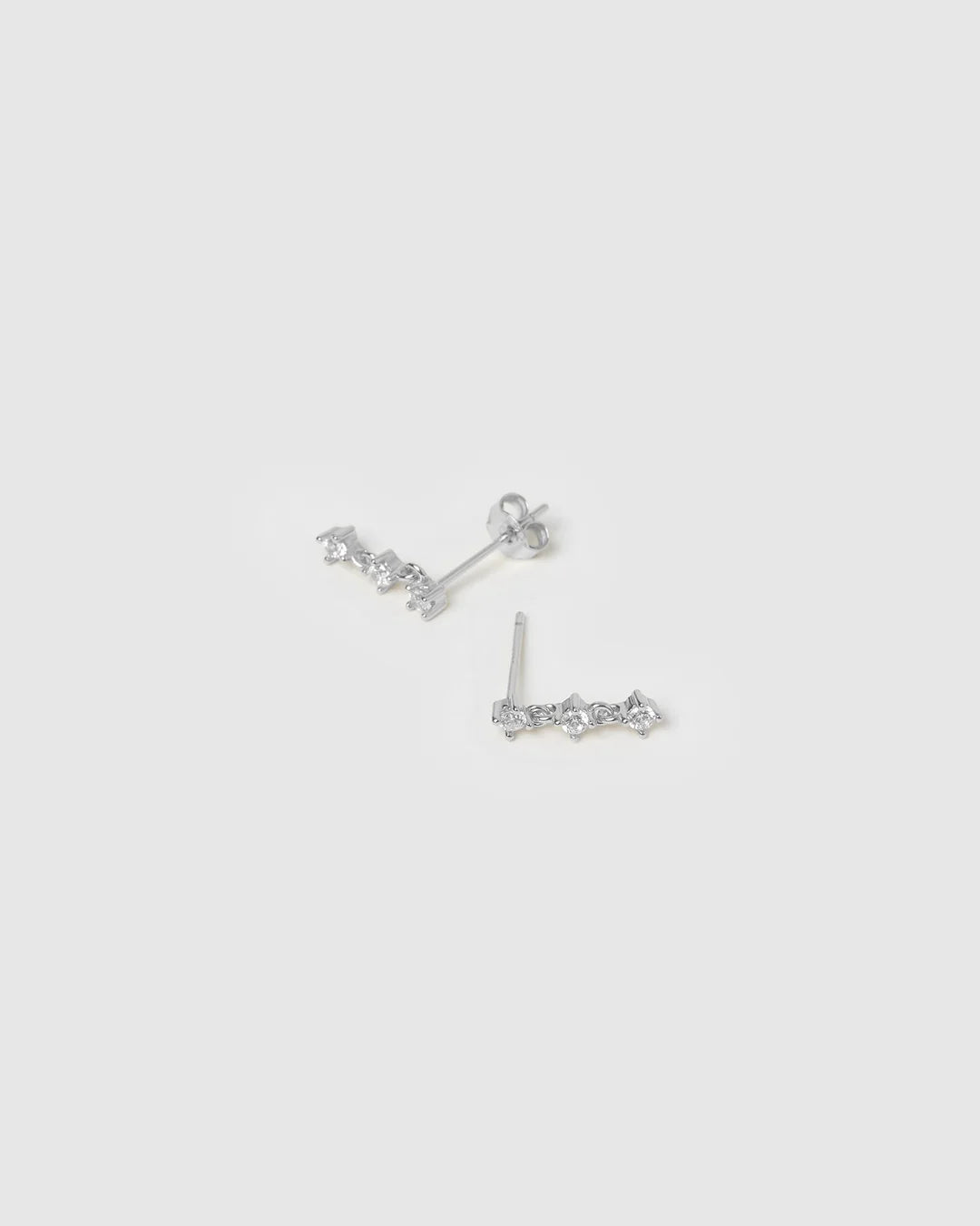Arms Of Eve Yael Gold Earrings, Silver
