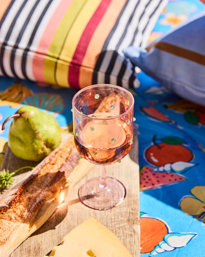 Kip & Co Mint Chip Wine Glass, 2 Piece Set